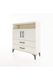 Arges Şifonyer 3 Raflı 2 Çekmeceli 2 Kapaklı 88x30x96 - S04M039V1A