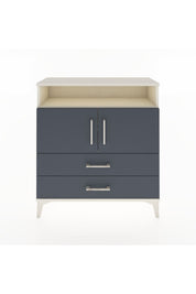 Arges Şifonyer 3 Raflı 2 Çekmeceli 2 Kapaklı 88x30x96 - S04M039V2A