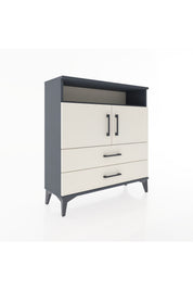 Arges Şifonyer 3 Raflı 2 Çekmeceli 2 Kapaklı 88x30x96 - S04M039V4A