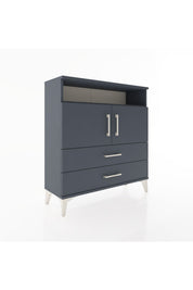 Arges Şifonyer 3 Raflı 2 Çekmeceli 2 Kapaklı 88x30x96 - S04M039V5A