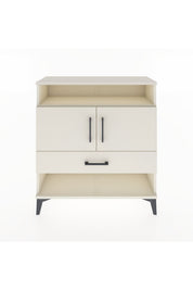 Arges Şifonyer 3 Raflı Tek Çekmeceli 2 Kapaklı 88x30x96 - S04M040V1A