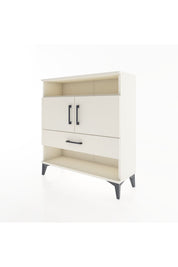 Arges Şifonyer 3 Raflı Tek Çekmeceli 2 Kapaklı 88x30x96 - S04M040V1A