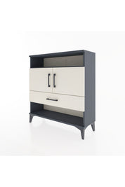 Arges Şifonyer 3 Raflı Tek Çekmeceli 2 Kapaklı 88x30x96 - S04M040V4A