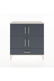 Arges Şifonyer 4 Raflı Tek Çekmeceli 4 Kapaklı 88x30x96 - S04M041V2A
