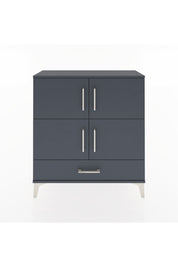 Arges Şifonyer 4 Raflı Tek Çekmeceli 4 Kapaklı 88x30x96 - S04M041V5A