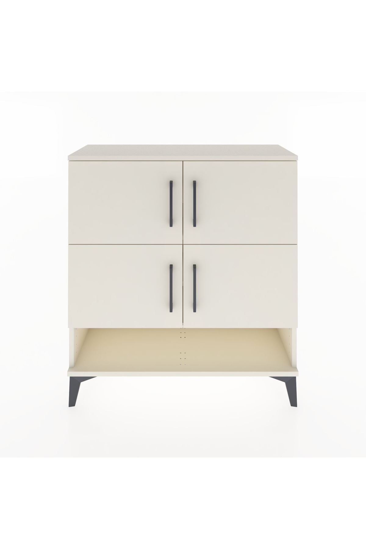 Arges Şifonyer 4 Raflı 4 Kapaklı 88x30x96 - S04M042V1A
