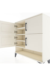 Arges Şifonyer 4 Raflı 4 Kapaklı 88x30x96 - S04M042V1A