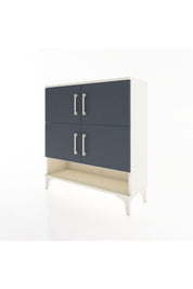 Arges Şifonyer 4 Raflı 4 Kapaklı 88x30x96 - S04M042V2A