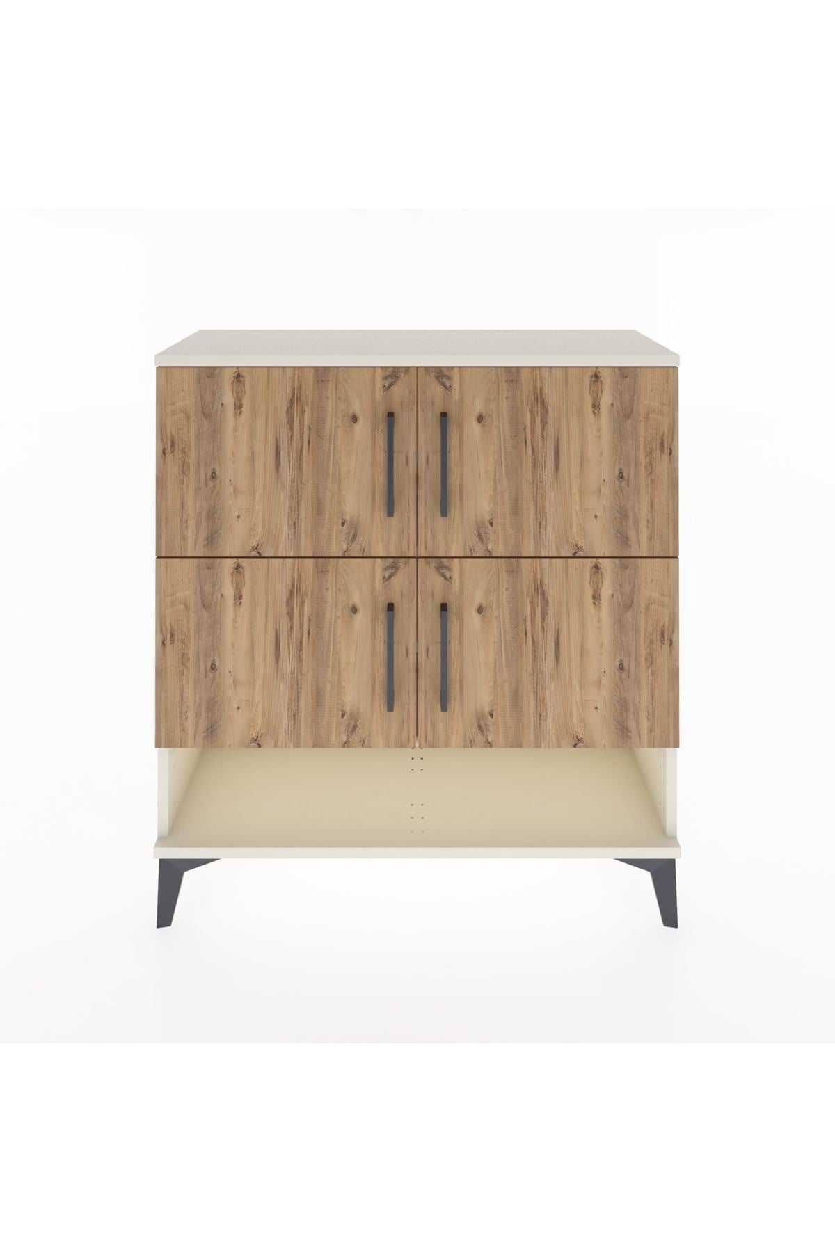 Arges Şifonyer 4 Raflı 4 Kapaklı 88x30x96 - S04M042V3A