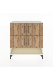 Arges Şifonyer 4 Raflı 4 Kapaklı 88x30x96 - S04M042V3A