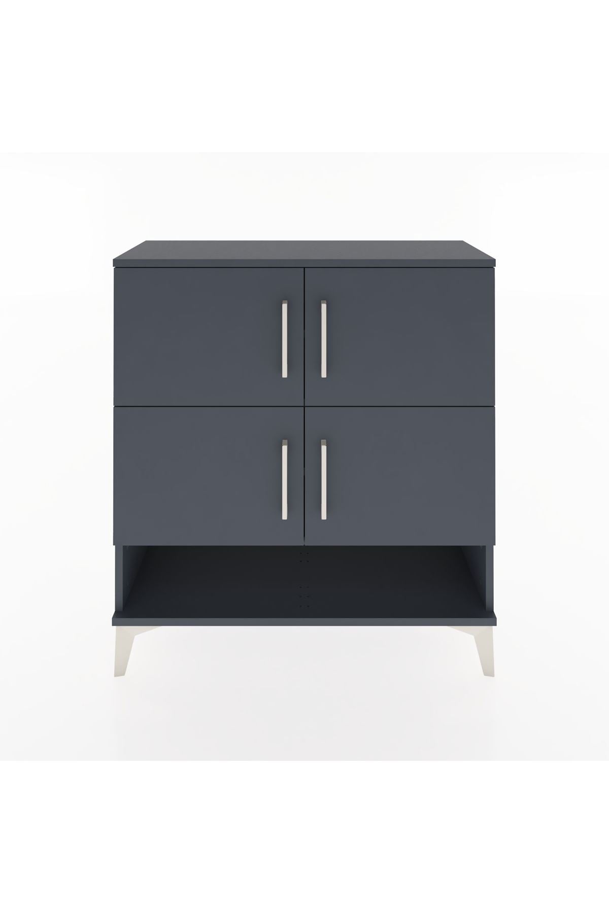 Arges Şifonyer 4 Raflı 4 Kapaklı 88x30x96 - S04M042V5A