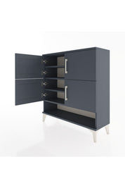 Arges Şifonyer 4 Raflı 4 Kapaklı 88x30x96 - S04M042V5A