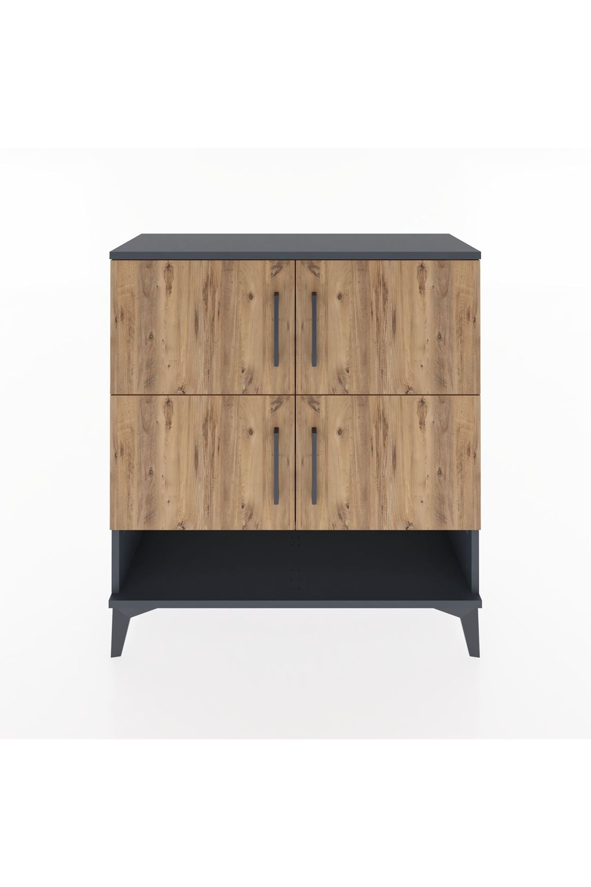 Arges Şifonyer 4 Raflı 4 Kapaklı 88x30x96 - S04M042V6A