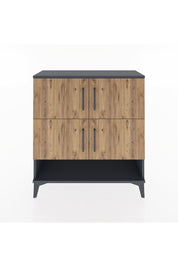 Arges Şifonyer 4 Raflı 4 Kapaklı 88x30x96 - S04M042V6A