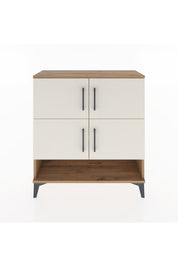 Arges Şifonyer 4 Raflı 4 Kapaklı 88x30x96 - S04M042V7A