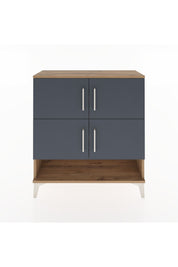 Arges Şifonyer 4 Raflı 4 Kapaklı 88x30x96 - S04M042V8A