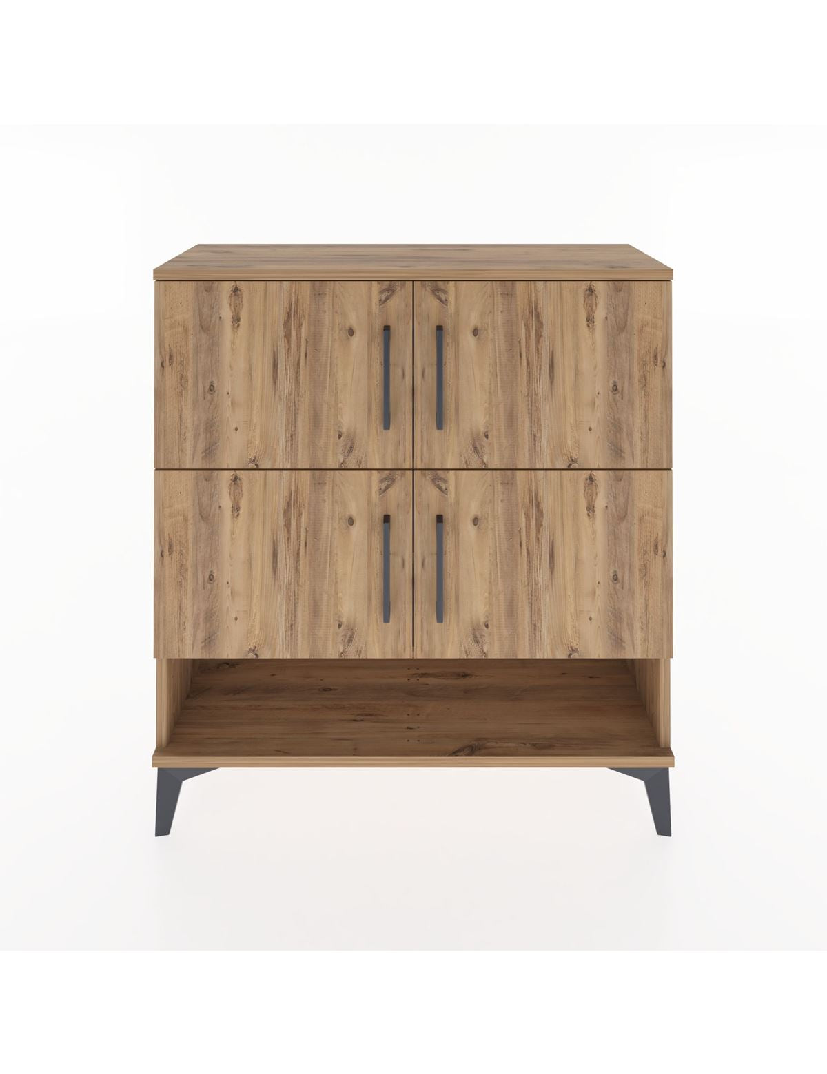 Arges Şifonyer 4 Raflı 4 Kapaklı 88x30x96 - S04M042V9A