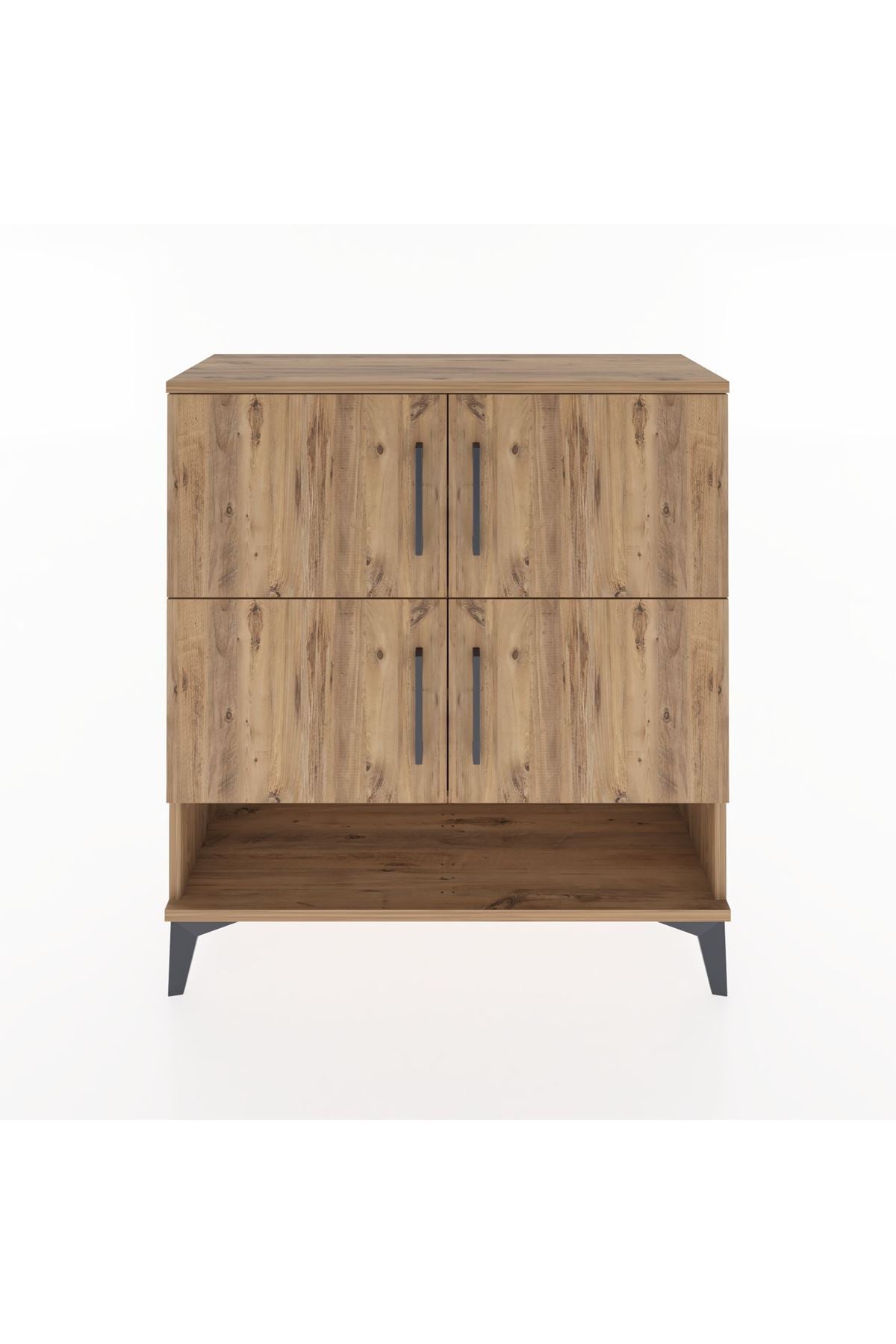 Arges Şifonyer 4 Raflı 4 Kapaklı 88x30x96 - S04M042V9A