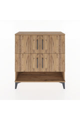 Arges Şifonyer 4 Raflı 4 Kapaklı 88x30x96