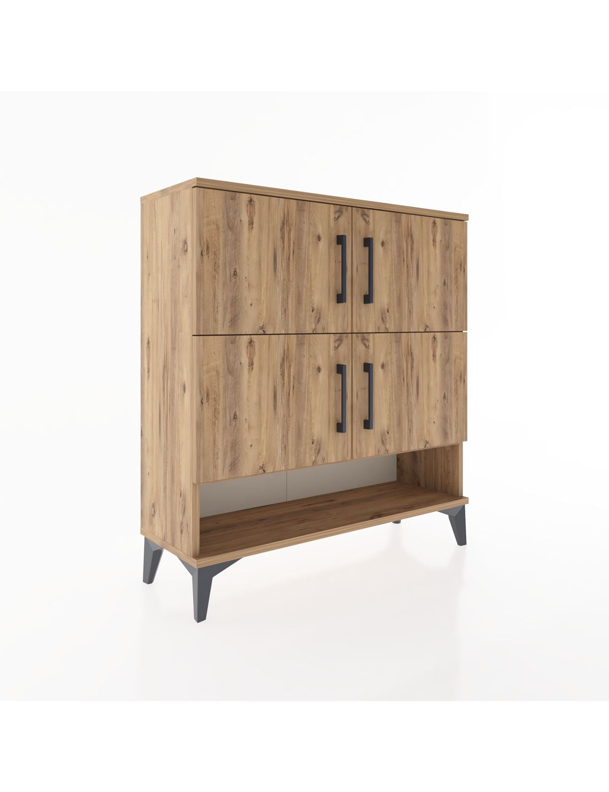 Arges Şifonyer 4 Raflı 4 Kapaklı 88x30x96 - S04M042V9A
