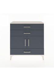 Arges Şifonyer 2 Raflı 3 Çekmeceli 2 Kapaklı 88x30x96 - S04M045V2A