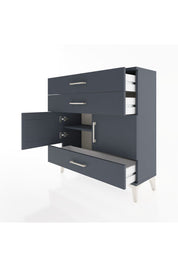 Arges Şifonyer 2 Raflı 3 Çekmeceli 2 Kapaklı 88x30x96 - S04M045V5A