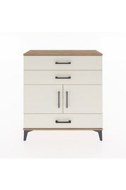 Arges Şifonyer 2 Raflı 3 Çekmeceli 2 Kapaklı 88x30x96 - S04M045V7A