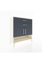 Arges Şifonyer 2 Raflı 2 Çekmeceli 2 Kapaklı 88x30x96 - S04M046V2A