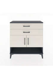 Arges Şifonyer 2 Raflı 2 Çekmeceli 2 Kapaklı 88x30x96 - S04M046V4A