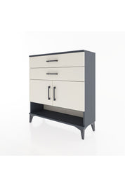 Arges Şifonyer 2 Raflı 2 Çekmeceli 2 Kapaklı 88x30x96 - S04M046V4A