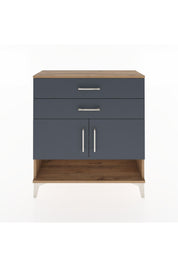 Arges Şifonyer 2 Raflı 2 Çekmeceli 2 Kapaklı 88x30x96 - S04M046V8A