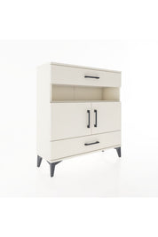 Arges Şifonyer 3 Raflı 2 Çekmeceli 2 Kapaklı 88x30x96 - S04M047V1A
