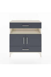 Arges Şifonyer 3 Raflı 2 Çekmeceli 2 Kapaklı 88x30x96 - S04M047V2A