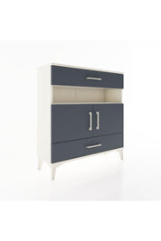 Arges Şifonyer 3 Raflı 2 Çekmeceli 2 Kapaklı 88x30x96 - S04M047V2A