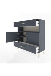Arges Şifonyer 3 Raflı 2 Çekmeceli 2 Kapaklı 88x30x96 - S04M047V5A