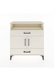 Arges Şifonyer 3 Raflı 2 Çekmeceli 2 Kapaklı 88x30x96 - S04M048V1A