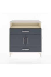 Arges Şifonyer 3 Raflı 2 Çekmeceli 2 Kapaklı 88x30x96 - S04M048V2A