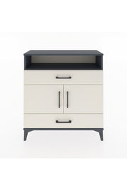 Arges Şifonyer 3 Raflı 2 Çekmeceli 2 Kapaklı 88x30x96 - S04M048V4A