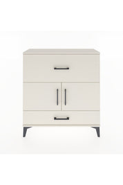 Arges Şifonyer 2 Raflı 2 Çekmeceli 2 Kapaklı 88x30x96 - S04M049V1A