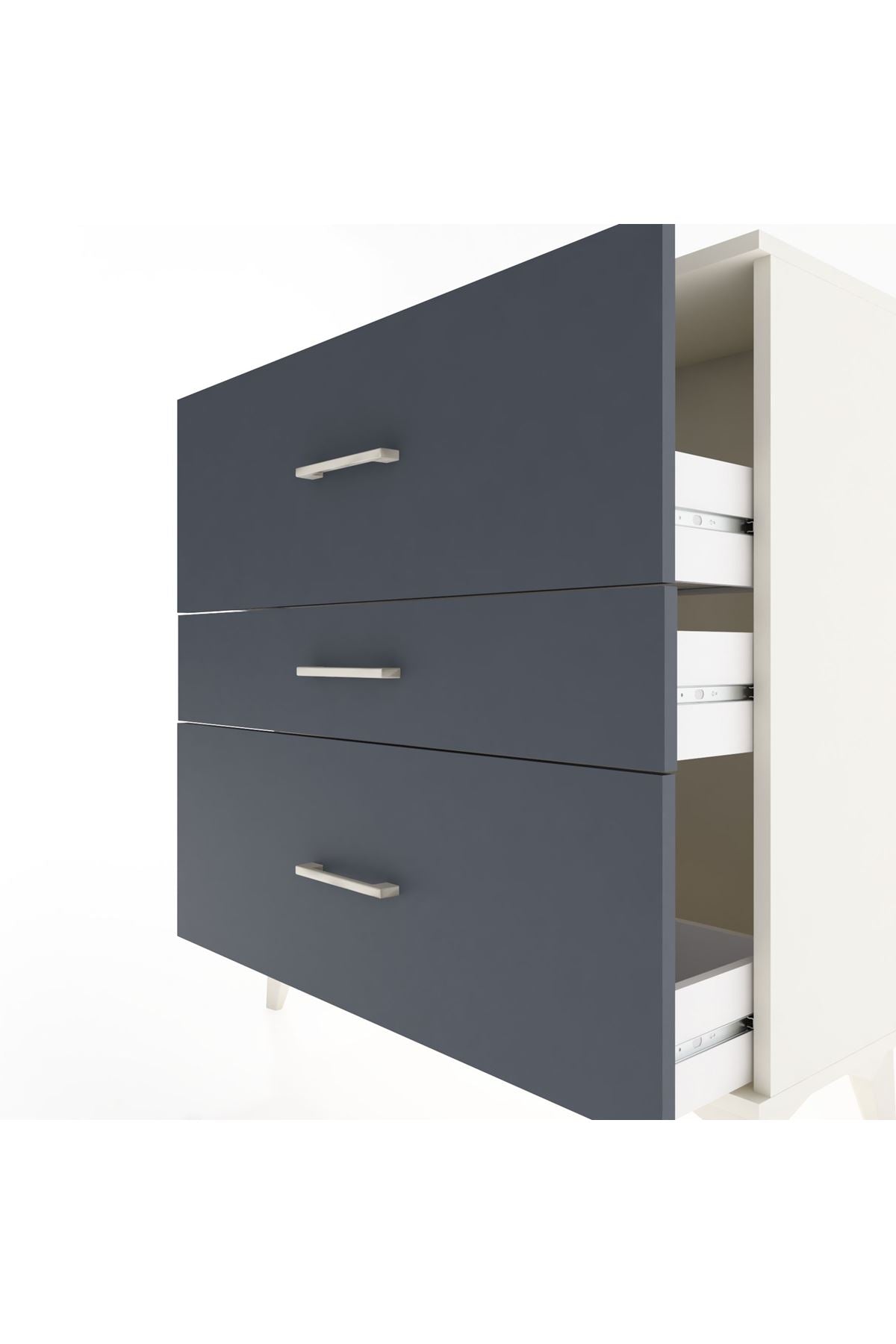 Arges Şifonyer 3 Çekmeceli 88x30x96 - S04M012V2A
