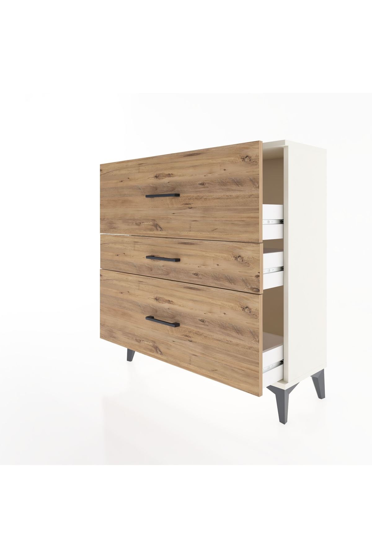 Arges Şifonyer 3 Çekmeceli 88x30x96 - S04M012V3A