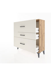 Arges Şifonyer 3 Çekmeceli 88x30x96 - S04M012V7A