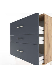 Arges Şifonyer 3 Çekmeceli 88x30x96 - S04M012V8A