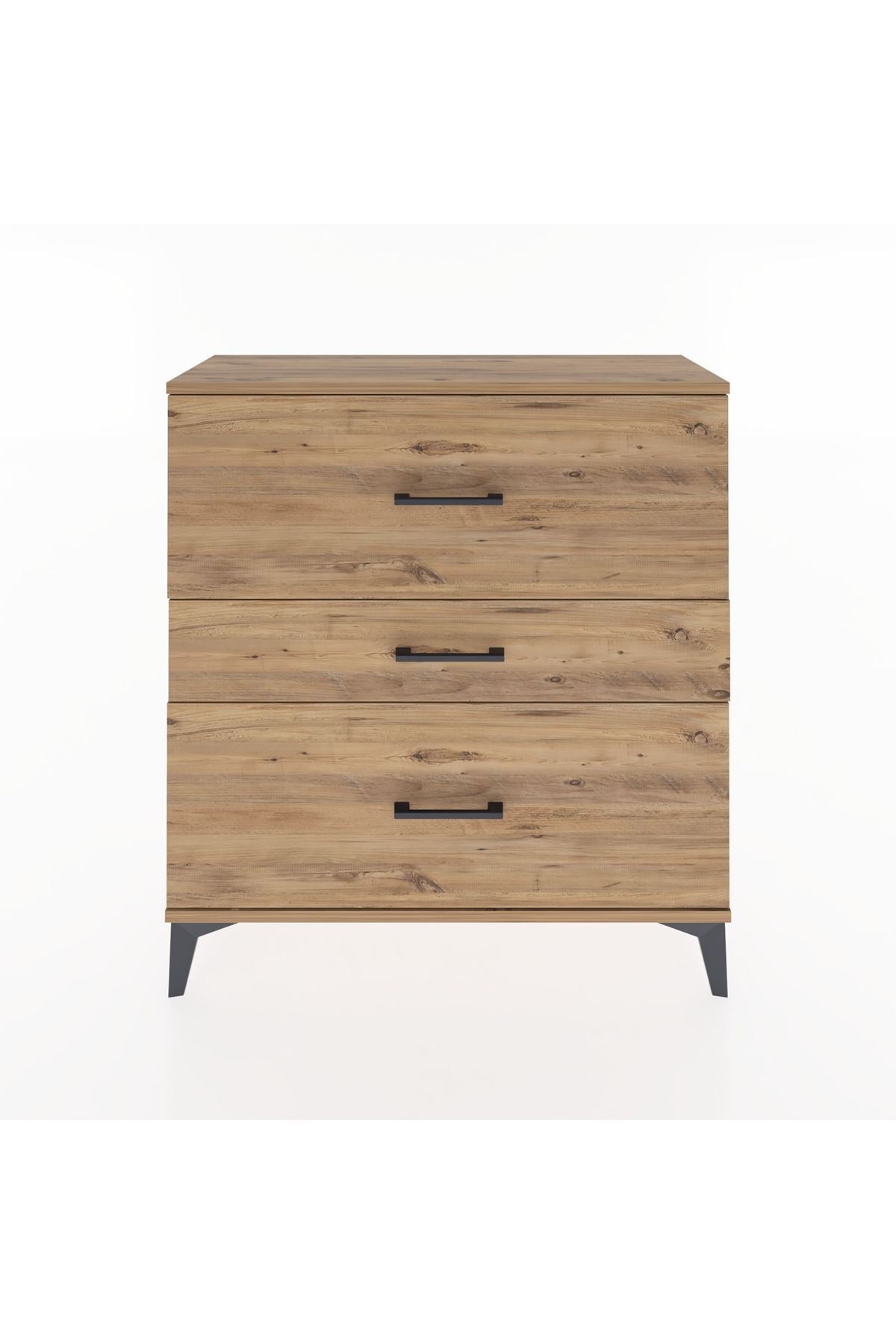 Arges Şifonyer 3 Çekmeceli 88x30x96 - S04M012V9A