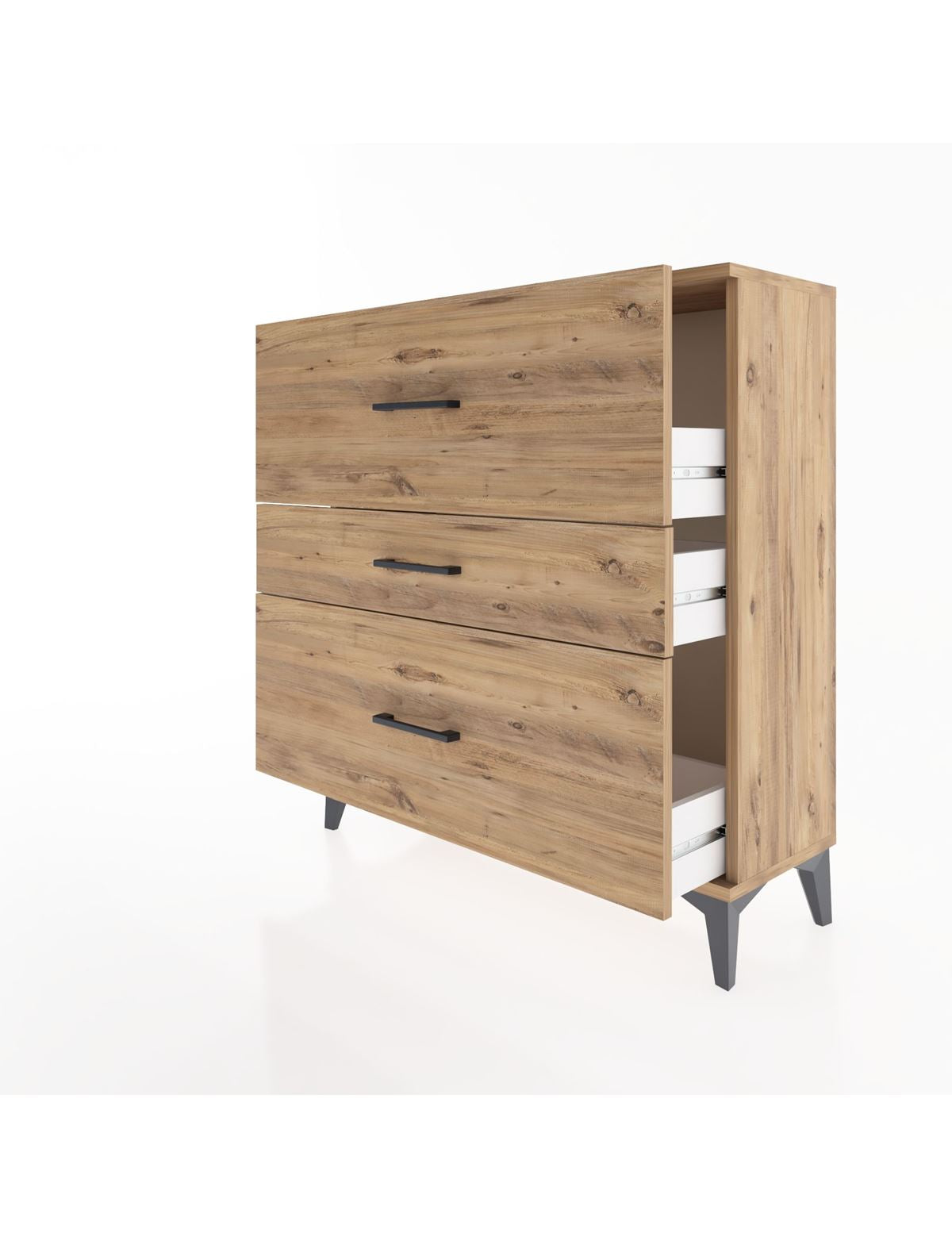 Arges Şifonyer 3 Çekmeceli 88x30x96 - S04M012V9A