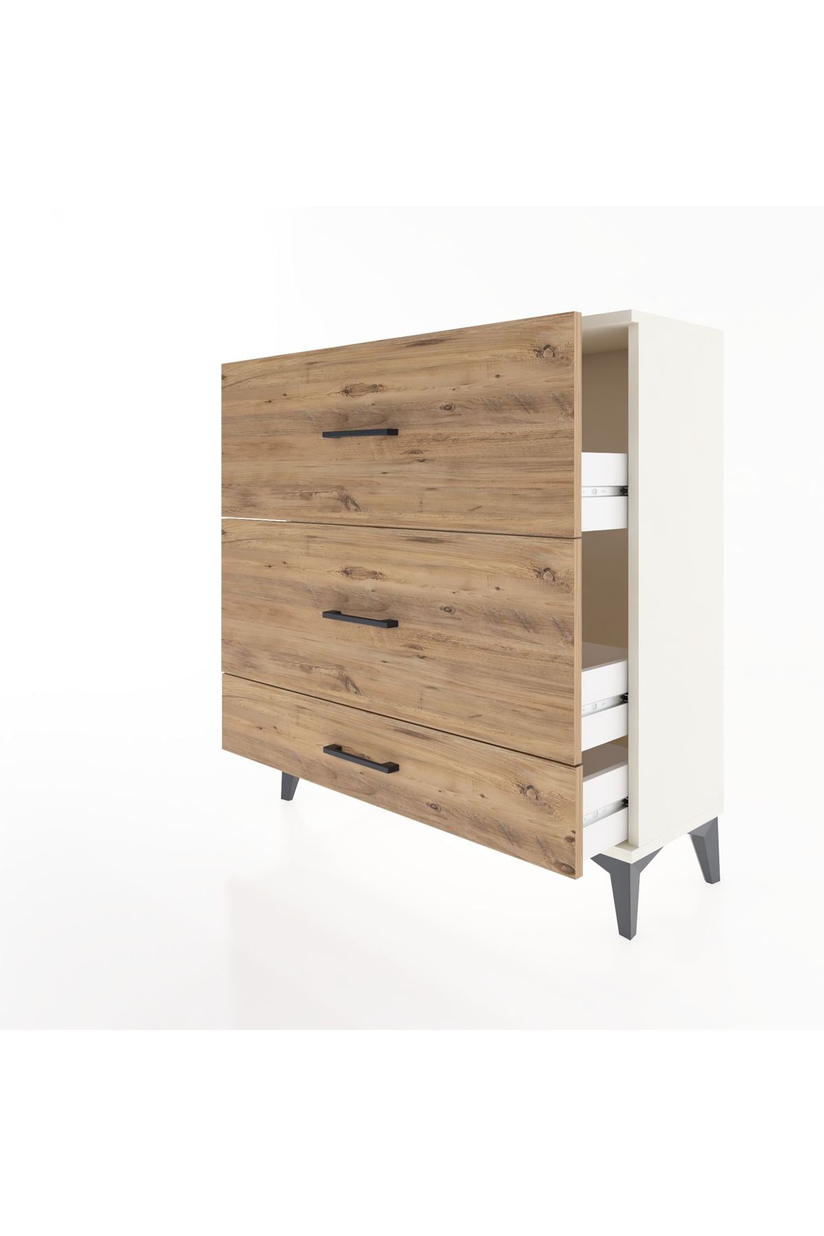 Arges Şifonyer 3 Çekmeceli 88x30x96 - S04M013V3A