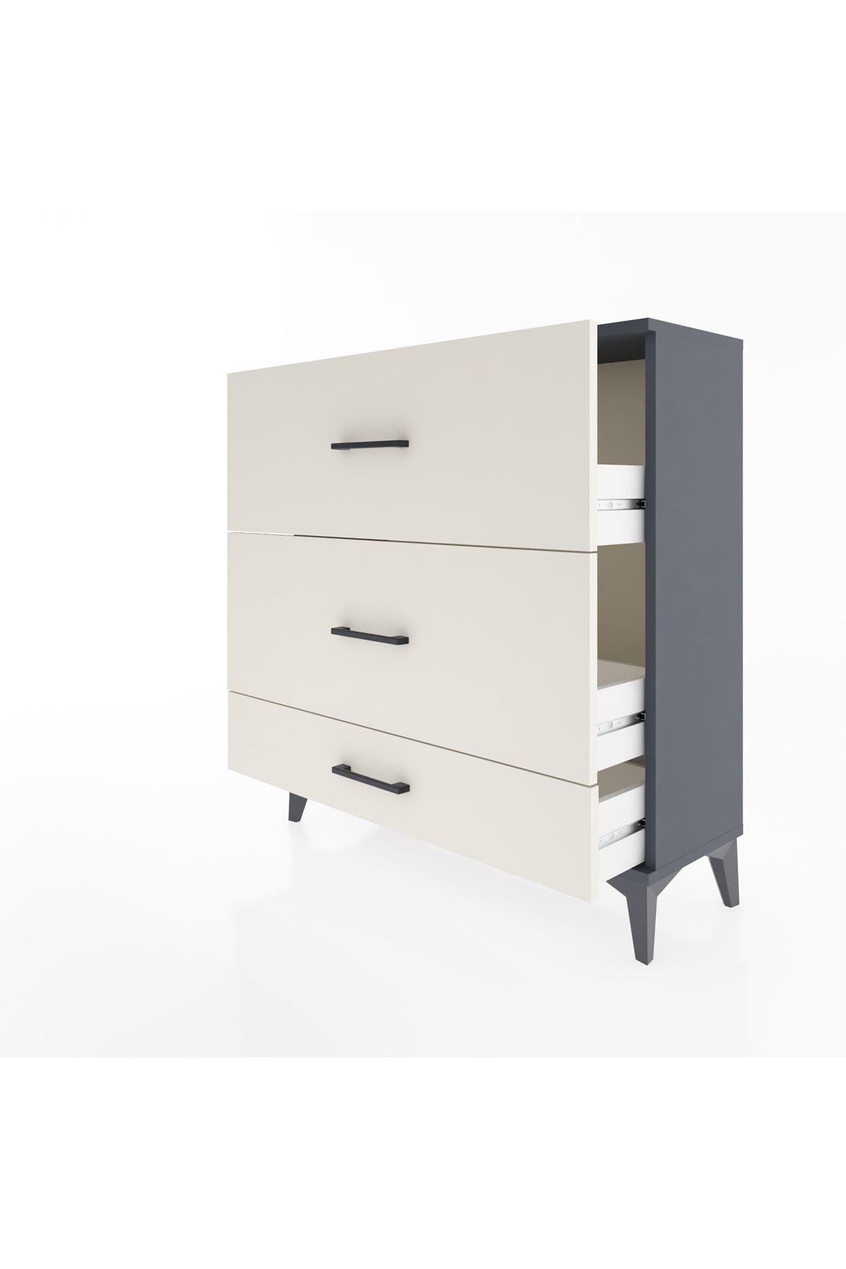 Arges Şifonyer 3 Çekmeceli 88x30x96 - S04M013V4A