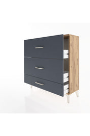 Arges Şifonyer 3 Çekmeceli 88x30x96 - S04M013V8A