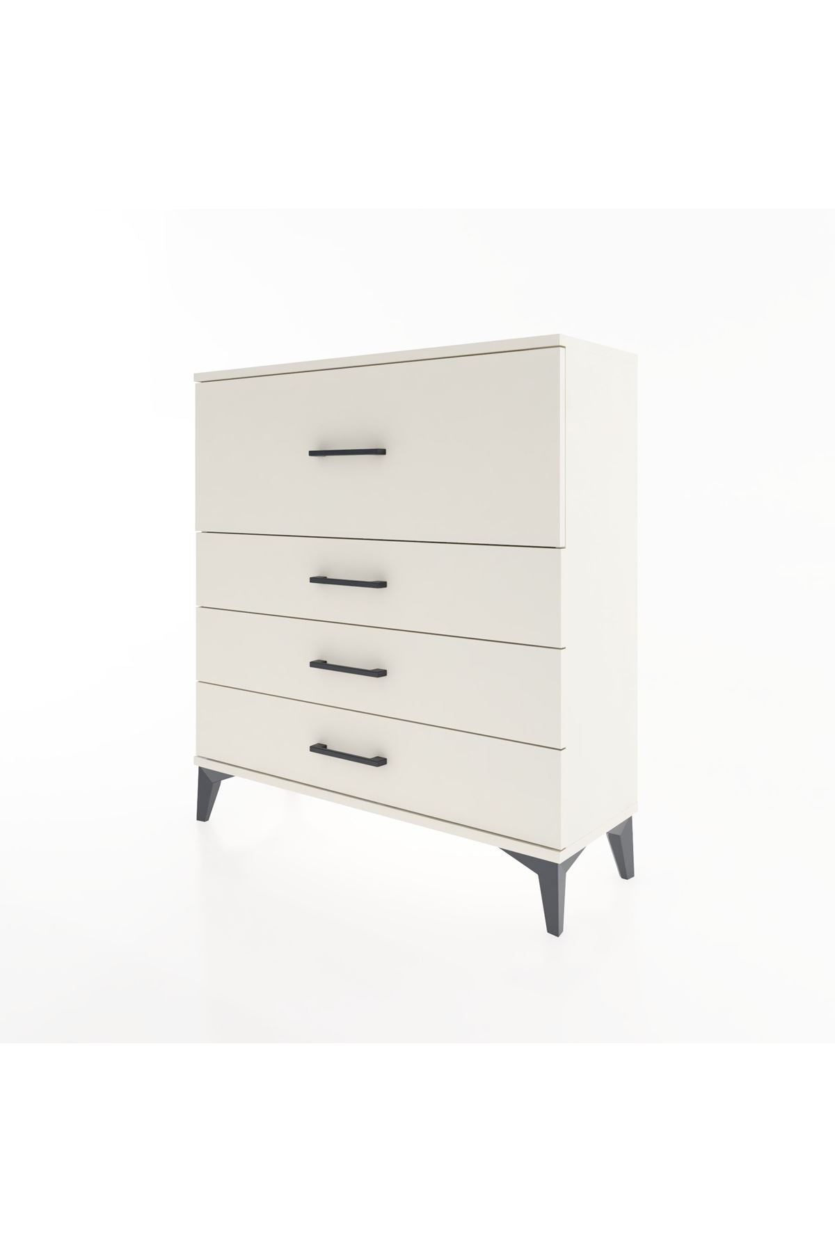 Arges Şifonyer 4 Çekmeceli 88x30x96 - S04M014V1A