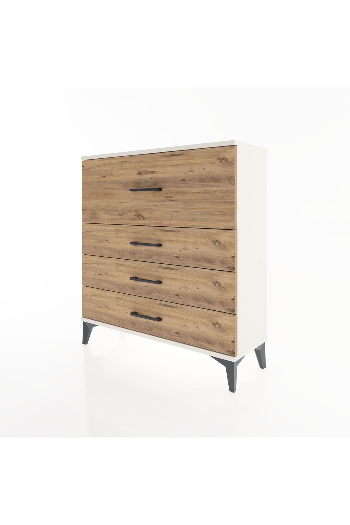 Arges Şifonyer 4 Çekmeceli 88x30x96 - S04M014V3A